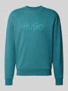Regular fit sweatshirt van puur katoen, model 'NIEROFIX_CREW'