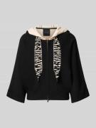 Gebreid jack met ritssluiting