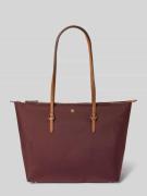 Tote bag met labelapplicatie, model 'KEATON'