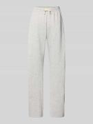 Joggingbroek met elastische band en tunnelkoord