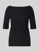 Shirt met boothals, model 'Judy'