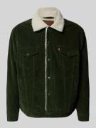 Relaxed fit jack van corduroy met borstzakken