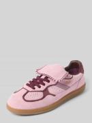 Sneakers met vetersluiting