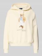 Oversized hoodie met ijsbeer