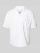 Relaxed fit vrijetijdsoverhemd met 1/2-mouwen, model 'CAIDEN'