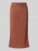 Midirok met zijsplitten, model 'Delia'