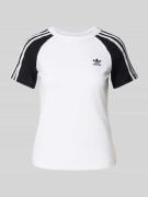 T-shirt met labelstitching