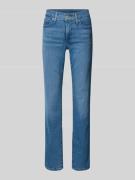 Straight fit jeans met labelpatch, model ''314™ SHAPING STRAIGHT''