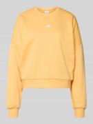 Sweatshirt met logo en ronde hals