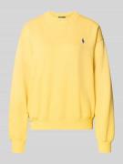 Sweatshirt met labelstitching