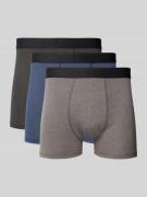 Boxershort met elastische band met label