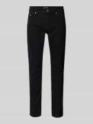 Slim fit jeans van katoenmix, model 'LOOM'