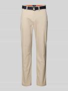 Stoffen broek met Franse steekzakken