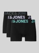 Boxershort met elastische band met logo in een set van 3 stuks, model ...