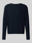Gebreide pullover met ronde hals, model 'GEORGE'