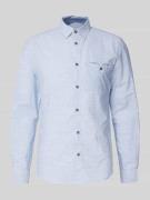 Regular fit vrijetijdsoverhemd van puur katoen