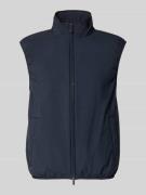 Slim fit gilet in blousonstijl, model 'HANRY-VEST'