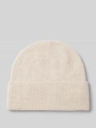 Gebreide muts met wolgehalte