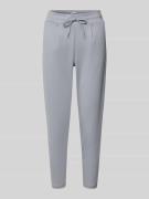 Stoffen broek met elastische band, model 'KATE'