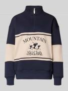 Sweatshirt met ritssluiting, model 'Cosette'