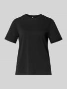 Regular fit T-shirt van puur katoen, model 'RIA'
