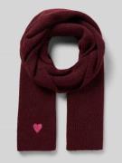 Sjaal met borduursel, model 'MALIKA'