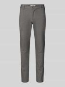 Slim fit chino van viscosemix, model 'MARK'