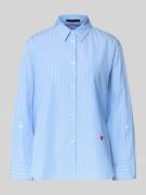 Overhemdblouse met knoopsluiting