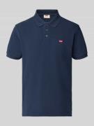 Poloshirt met labeldetail