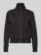 Regular fit sweatjack met opstaande kraag, model 'Britney'