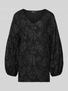 Mini-jurk met V-hals