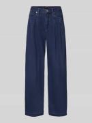 Wide leg loose fit jeans van katoenmix, model 'C_SLOUCHY'