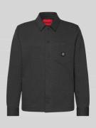 Oversized overhemdjack van katoenmix, model 'ENASO'