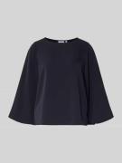 Blouseshirt met ronde hals