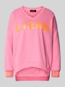 Oversized sweatshirt met statementprint