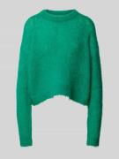 Gebreide pullover met ribboorden, model 'BYMI'