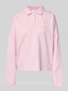 Sweatshirt met labelprint