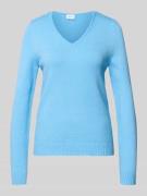 Regular fit shirt van lange mouwen van viscose in gebreide look, model...