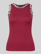 Tanktop met ribboorden