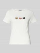 T-shirt met motiefprint