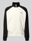 Sweatjack met labeldetail, model 'Kani'