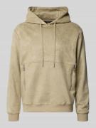 Regular fit hoodie met ritszakken