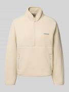 Sweatshirt met opstaande kraag