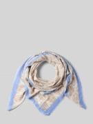 Sjaal met franjes, model 'ALEA'