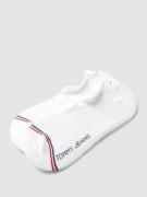 Kousenvoetjes met contraststrepen in een set van 2 paar