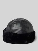 Muts met imitatiebont, model 'RANDIN'