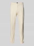 Regular fit chino van katoenmix, model 'KANE1'