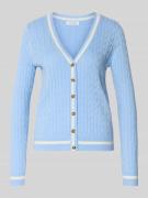 Gebreid jack met V-hals