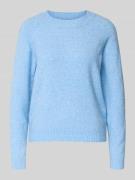 Regular fit gebreide pullover met ronde hals, model 'DOFFY'