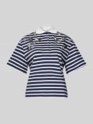 T-shirt met polokraag